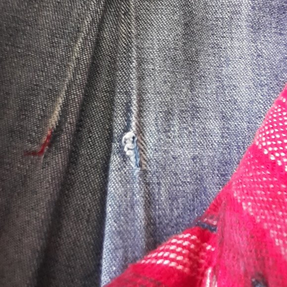 Free People Mixed Media Block Shirt - Picture 7 of 16